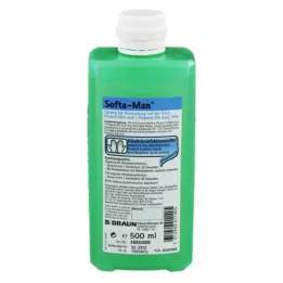 SOFTA MAN Flacon distributeur de désinfectant pour les mains, 500 ml