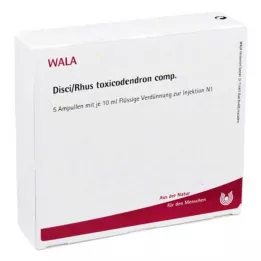 DISCI/Ampoules de Rhus toxicodendron, 5X10 ml