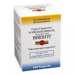 Huile de cumin noir Everfit, 120 pc