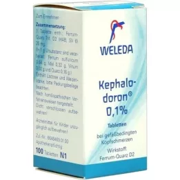 KEPHALODORON 0,1% de comprimés, 100 pc