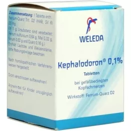 KEPHALODORON 0,1% de comprimés, 250 pc