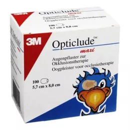 OPTICLUDE 3M maxi 5,7x8 cm 1539/100, 100 pièces