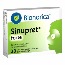 SINUPRET forte comprimés enrobés, 20 pcs