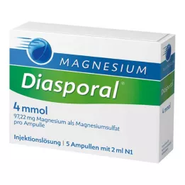 MAGNESIUM DIASPORAL Ampoules de 4 mmol, 5X2 ml