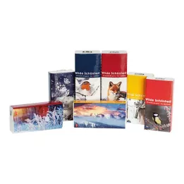 TASCHENTÜCHER Motif hivernal, 1 pièce