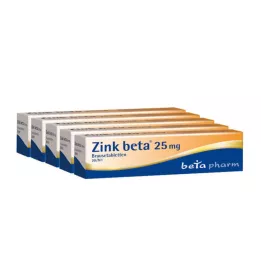ZINK BETA 25 comprimés effervescents, 100 pcs