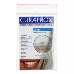 CURAPROX LS 631 Brosse interdentaire ex./extra fine, 8 pcs