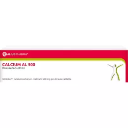Comprimés effervescents de calcium al 500, 40 pc