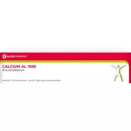 Comprimés effervescents de calcium al 1000, 20 pc