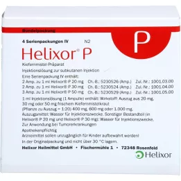 HELIXOR Pack série P IV Ampoules, 4X7 pièces