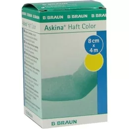 ASKINA Couleur de liaison pick -up 8 cmx4 m jaune, 1 pc
