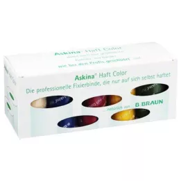ASKINA Coffret dassortiment de couleurs de pansements adhésifs, 10 pièces