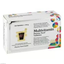 MULTIVITAMIN PHARMA Comprimés Nord, 150 pièces
