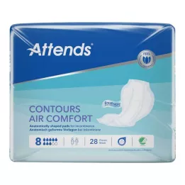 ATTENDS Contours Air Comfort 8 gabarits, 28 pièces