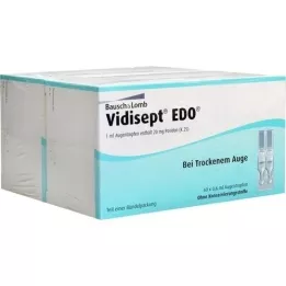 VIDISEPT EDO Une dose dOphtioles, 120x0,6 ml