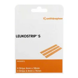 LEUKOSTRIP Bandes de fermeture de plaies S 2 feuilles de 3/4 bandes, 2 P
