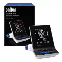 BRAUN BLUTDRUCKMESSGERÄT Bras supérieur ExactFit3 BUA6150, 1 pièce