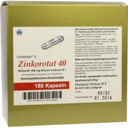 ZINKOROTAT 40 Capsules Leinersan, 180 pc