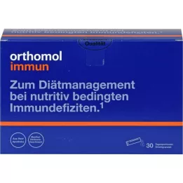 Orthomol Granulés immunitaires Direct Framboise / Menthol, 30 pc