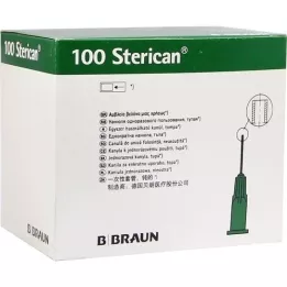 STERICAN Canulas 21 Gx7 / 8 0,8x22 mm terne, 100 ST