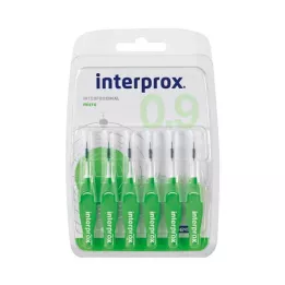 Interprox Micro Interdentaire Curves Green, 6 pc
