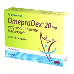 OMEPRADEX Gélules gastro-résistantes à 20 mg, 14 pcs