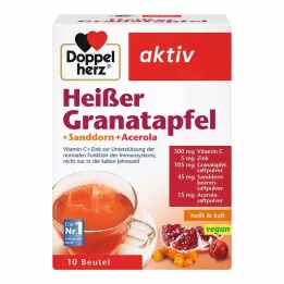 DOPPELHERZ Grenade chaude + argousier + acérola, 10 pcs