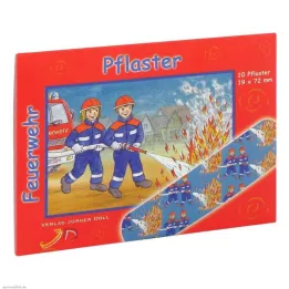 KINDERPFLASTER Notes du service dincendie, 10 pièces
