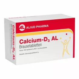 CALCIUM-D3 AL comprimés effervescents, 120 pcs