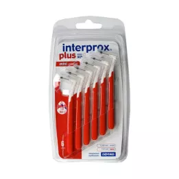 INTERPROX plus mini brosse interdentaire conique rouge, 6 pièces