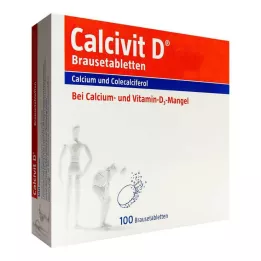 CALCIVIT Comprimés effervescents D, 50 pièces