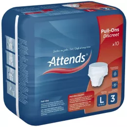Attends Pull-Ons Discreet 3 L, 10 pc