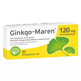 GINKGO-MAREN Comprimés pelliculés à 120 mg, 30 pièces