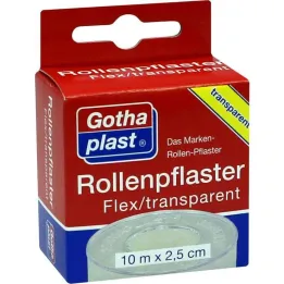 Gothaplast rouleau de plâtre Flex trp.2,5 cm x 10 m, 1 pièce