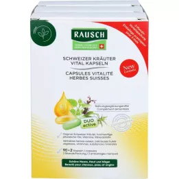 Rausch Herbes suisses Capsules vitales, 3x30x2 pc