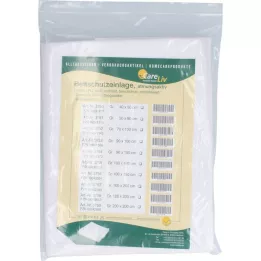 BETTSCHUTZEINLAGE tissu éponge/PU respirant 100x150 cm, 1 |2| pièce |2|