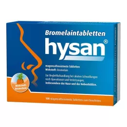 BROMELAIN TABLETTEN Hysan comprimés gastro-résistants, 100 pcs