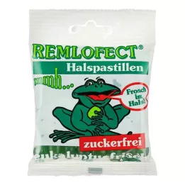 REMLOFECT Pastilles pour la gorge sans sucre eucalyptus frais, 50 g