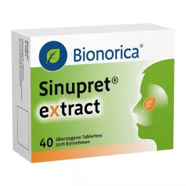 SINUPRET comprimés enrobés dextrait, 40 pcs