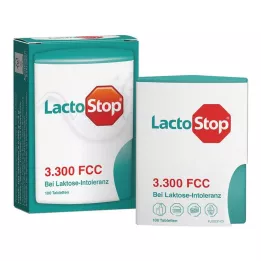 LACTOSTOP 3 300 FCC Distributeur de comprimés à clic, 100 pièces