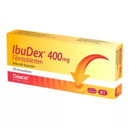 IBUDEX Comprimés pelliculés à 400 mg, 20 pièces