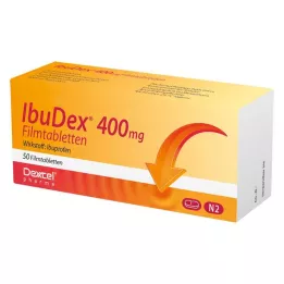 IBUDEX Comprimés pelliculés à 400 mg, 50 pièces