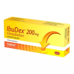 IBUDEX Comprimés pelliculés à 200 mg, 10 pièces