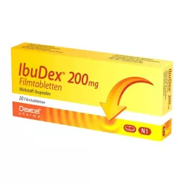 IBUDEX Comprimés pelliculés à 200 mg, 20 pièces