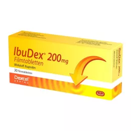 IBUDEX Comprimés pelliculés à 200 mg, 30 unités