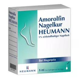 AMOROLFIN Vernis à ongles Nagelkur Heumann 5% wst.halt., 5 ml