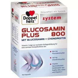 DOPPELHERZ Glucosamin plus 800 capsules système, 60 pc