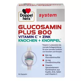 DOPPELHERZ Gélules du système Glucosamine Plus 800, 60 pièces