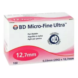 BD MICRO-FINE ULTRA Aiguilles pour stylo 0,33 x 12,7 mm, 100 pièces