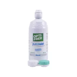 OPTI-FREE solution pour lentilles de contact puremoist, 300 ml